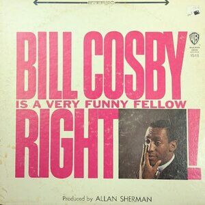 Bill Cosby Is A Very Funny Fellow Right! LP VTG Record Comedy Album Vinyl 1963
